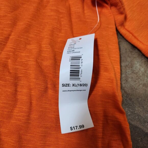 Columbia Fleece Jacket new orange short sleeve womens XL clothing lot - Picture 3 of 10